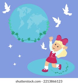 children want a peaceful life