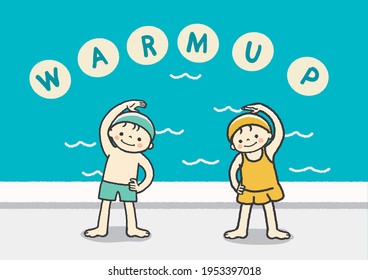 Children Warming Up Stock Illustrations Images Vectors Shutterstock