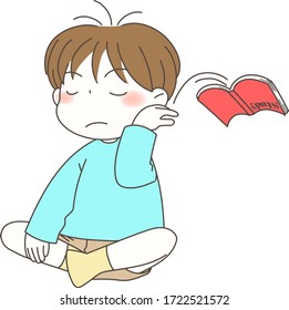 Children who do not study on long holidays