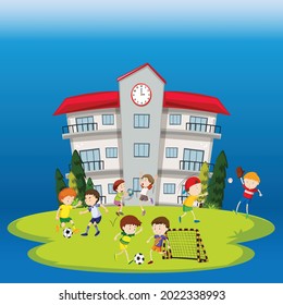 children's activities at the school