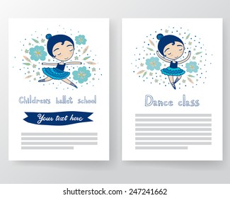Children's ballet school pages.