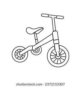 Children's bicycle icon vector illustration design