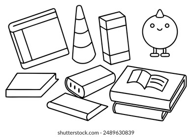 Children's Books Creative Line Art Illustration Inspiration and Examples