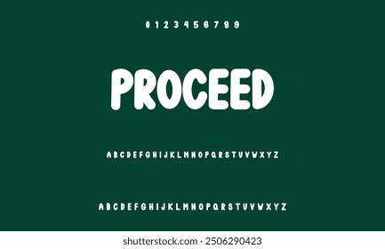 Children's bright cartoon font. ABC letters and numbers are painted creatively. Bright shiny alphabet. Cut out of paper. For birthday cards, banners, and posters. Vector