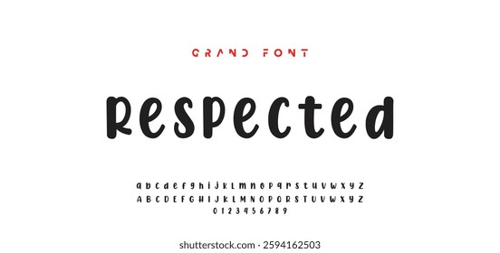 Children's bright cartoon font. ABC letters and numbers are painted creatively. Bright shiny alphabet. Cut out of paper. For birthday cards, banners, and posters. Vector