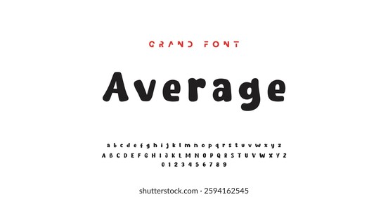 Children's bright cartoon font. ABC letters and numbers are painted creatively. Bright shiny alphabet. Cut out of paper. For birthday cards, banners, and posters. Vector