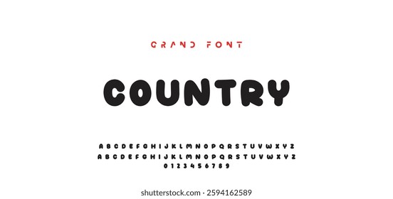 Children's bright cartoon font. ABC letters and numbers are painted creatively. Bright shiny alphabet. Cut out of paper. For birthday cards, banners, and posters. Vector
