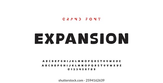 Children's bright cartoon font. ABC letters and numbers are painted creatively. Bright shiny alphabet. Cut out of paper. For birthday cards, banners, and posters. Vector