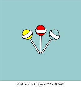 children's candy vector drawing illustration