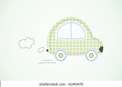 The children's car