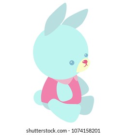 Children's character bunny toy