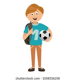 children's characters of people. school pupils, vector