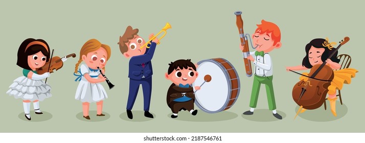 orquesta de música clásica infantil