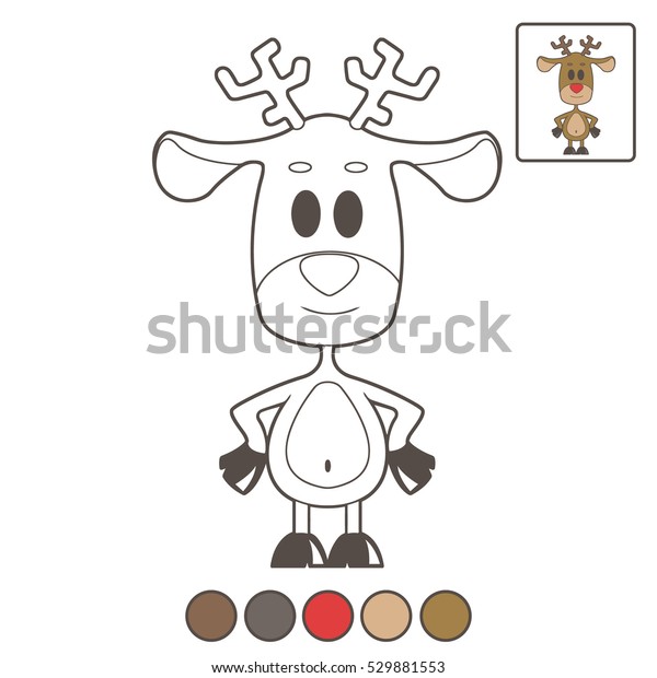 54+ Coloring Book Deer Pictures Picture HD