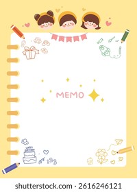 Children's Day background, cute background