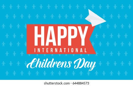 Children's day design background collection