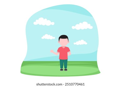 Children's Day Flat Design Illustration