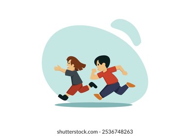 Children's Day Flat Design Illustration