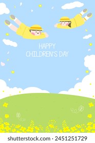 Children's Day Home Correspondence Poster