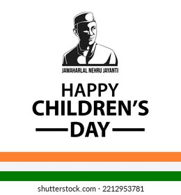 children's day of India celebration on 14th november with teacher pandit jawaharlal nehru Jayanti