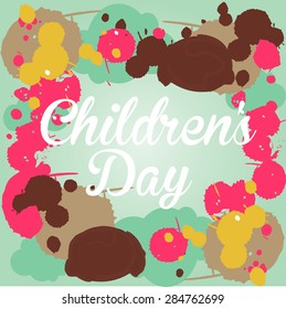 Children's Day Vector Illustration.