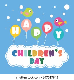 Children's Day Vector Illustration. Suitable for poster, banner, campaign, and greeting card