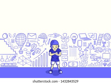 a childrens drawing creative idea picture by imagination on the wall