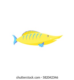 Children's drawing of a fish