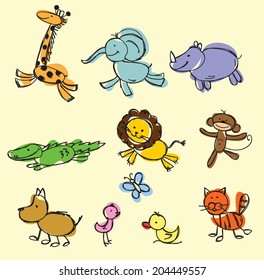 Children's drawings 