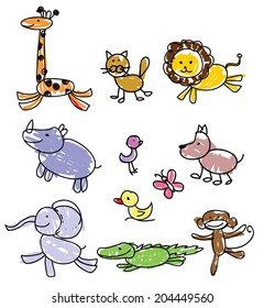 Children's drawings 