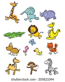 Children's drawings 