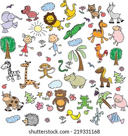 Children's drawings 