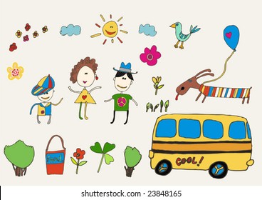 Children's drawings