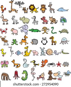 Children's drawings of animals