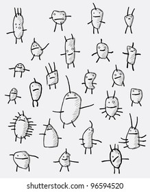 Children's drawings - characters