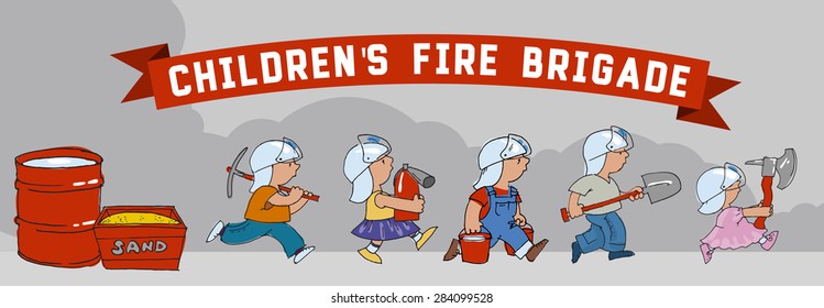 Children's fire brigade