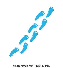 57 Feet And Foot Steps Brush Baby Images, Stock Photos & Vectors ...