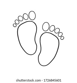 3,007 Children's Footprints Images, Stock Photos & Vectors | Shutterstock