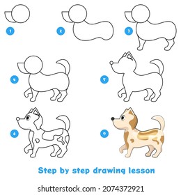 1,038 Easy dog drawings Images, Stock Photos & Vectors | Shutterstock