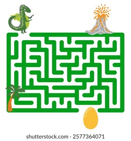 Children's game labyrinth. Find a way out of the maze.