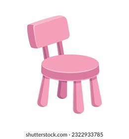 children's icons to use in designs. table and chair