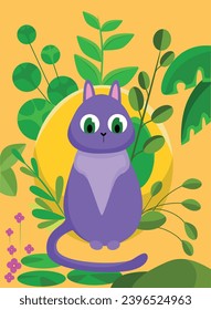 children's illustration book kitty magical animals