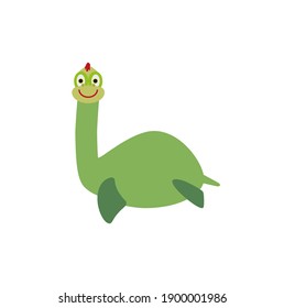 children's illustration, loch ness monster nessie