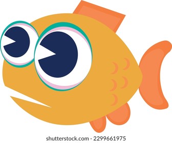 children's illustrations, set of illustrations - fish