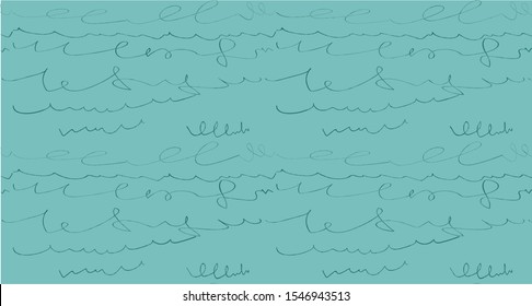children's letter. illegible handwriting. irregular lines. abstract words. imitation of writing.  