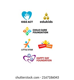 Children's logo for foundation or design elements