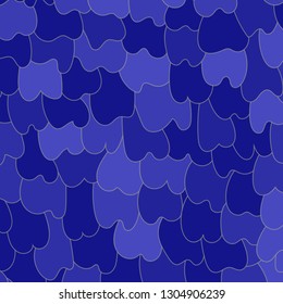 Children's minimalist design geometric background. Fluid shapes composition. Eps10 vector Fish scales.