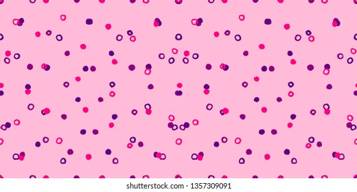 Children's pink background circles circles. Background for children's postcard journal finals notepad notebook Print on clothes.