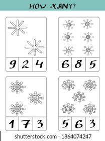 children's puzzle how much is Christmas in each frame