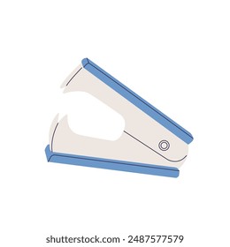 Childrens school elements. Staple Remover. Student supplies. Stationery. 